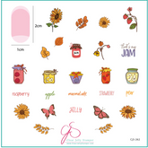 That's My Jam (CjS-262) -  CJS Medium Stamping Plate